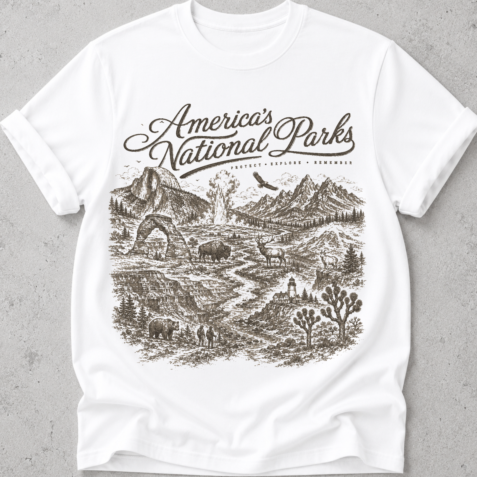 America's National Parks  T-Shirt