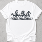 Wild Horses Galloping T-shirt