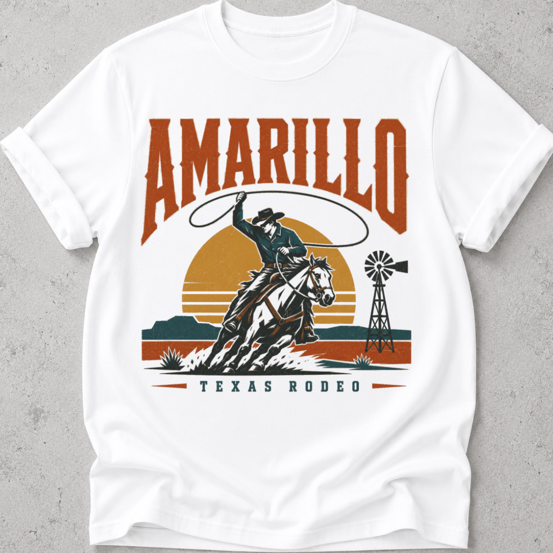 Amarillo Texas Rodeo T-Shirt