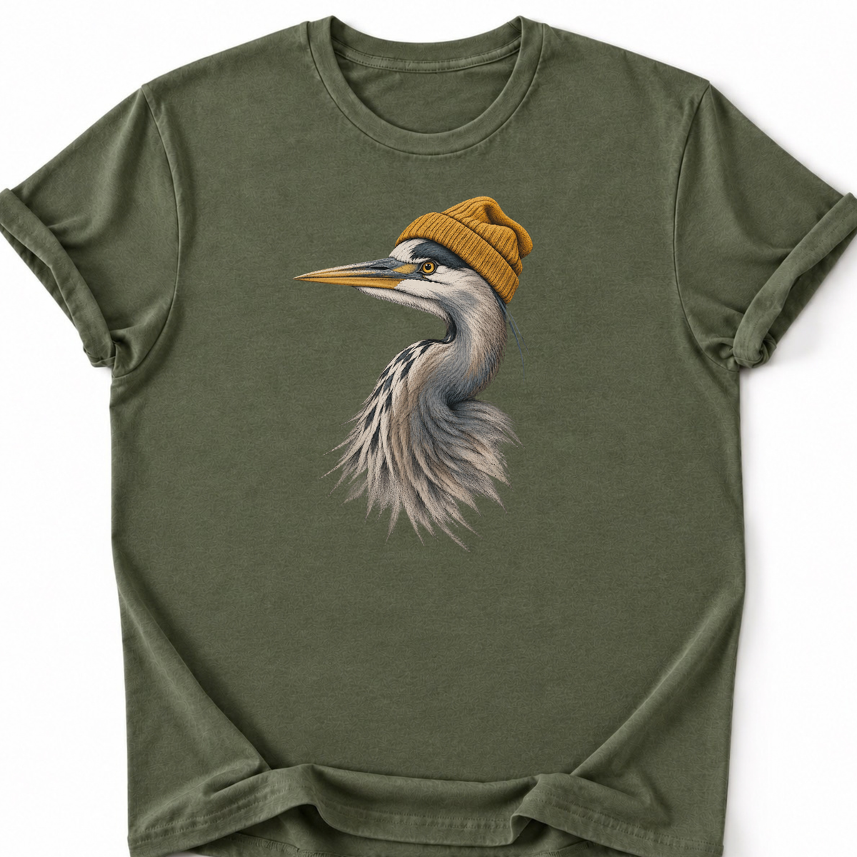 Heron Bird  T-shirt