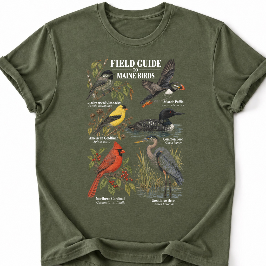 Maine Birds T-shirt