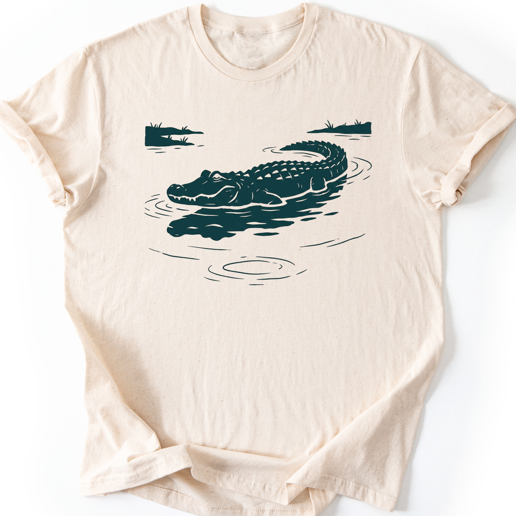 Alligator  Reflection T-shirt