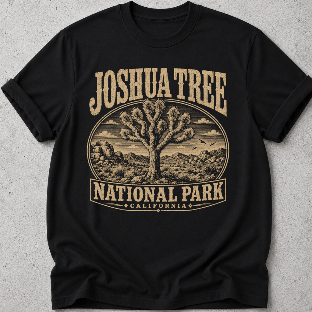 Joshua Tree Retro T-shirt