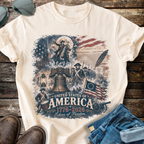America  Vintage Style T-Shirt