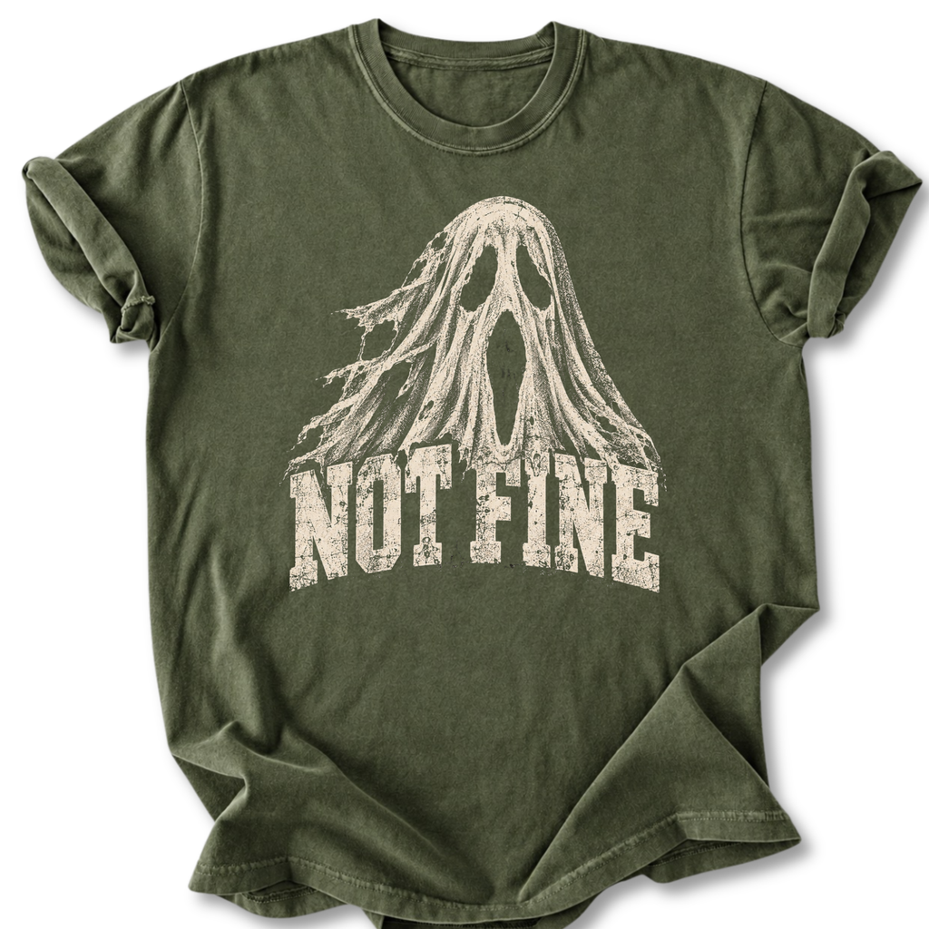Not Fine Ghost  T-shirt
