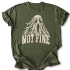 Not Fine Ghost  T-shirt