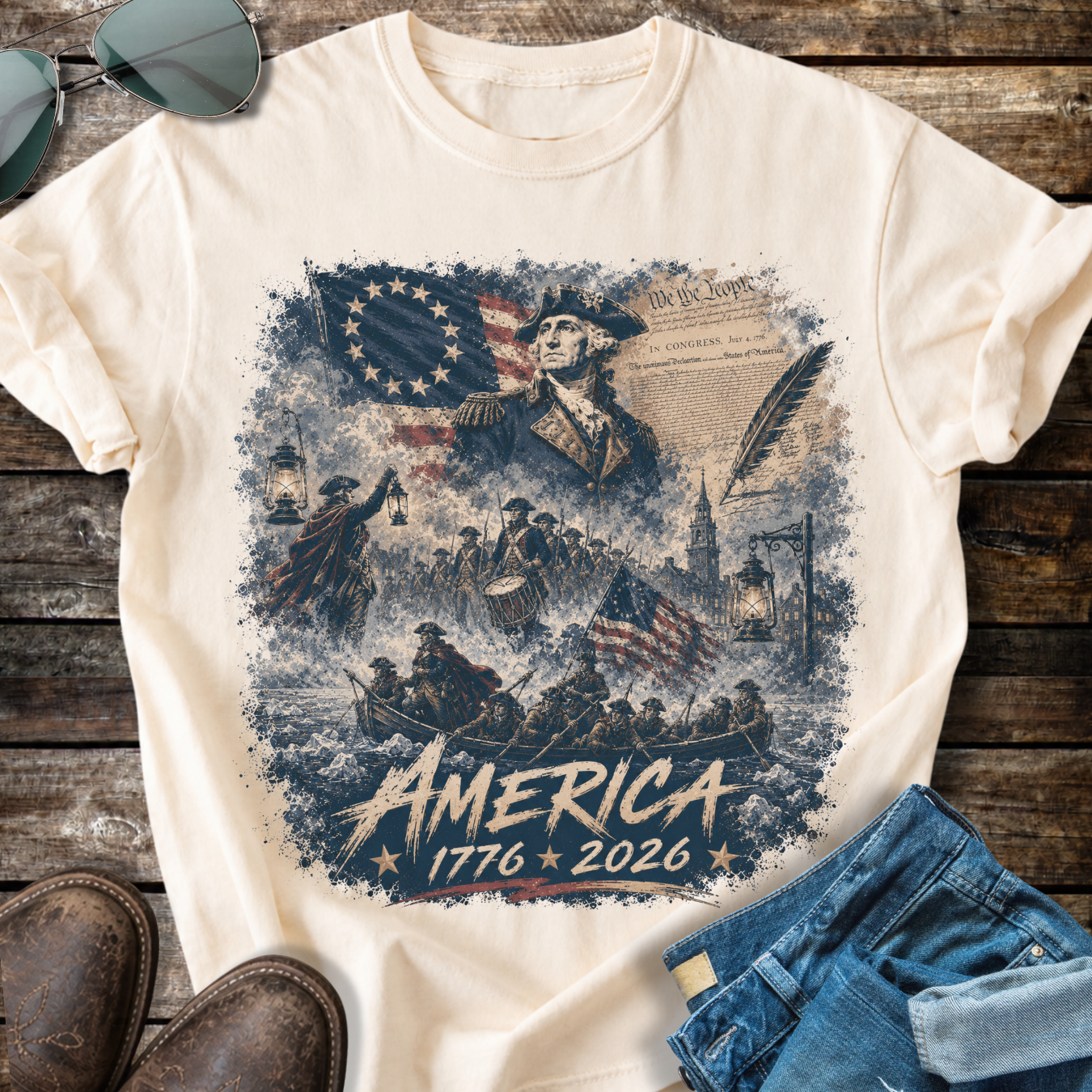 America 1776-2026  T-Shirt