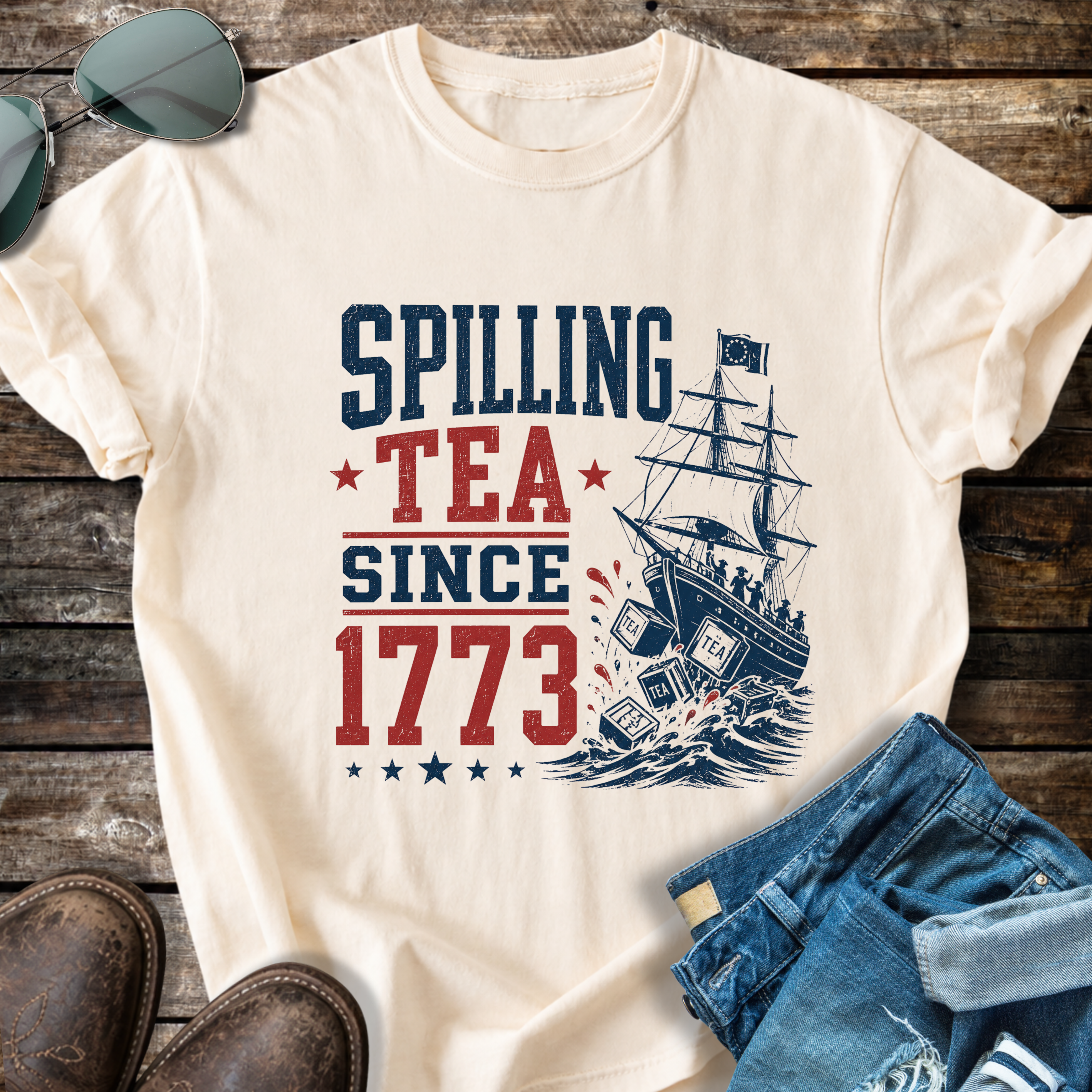 Spilling The Tea Tshirt
