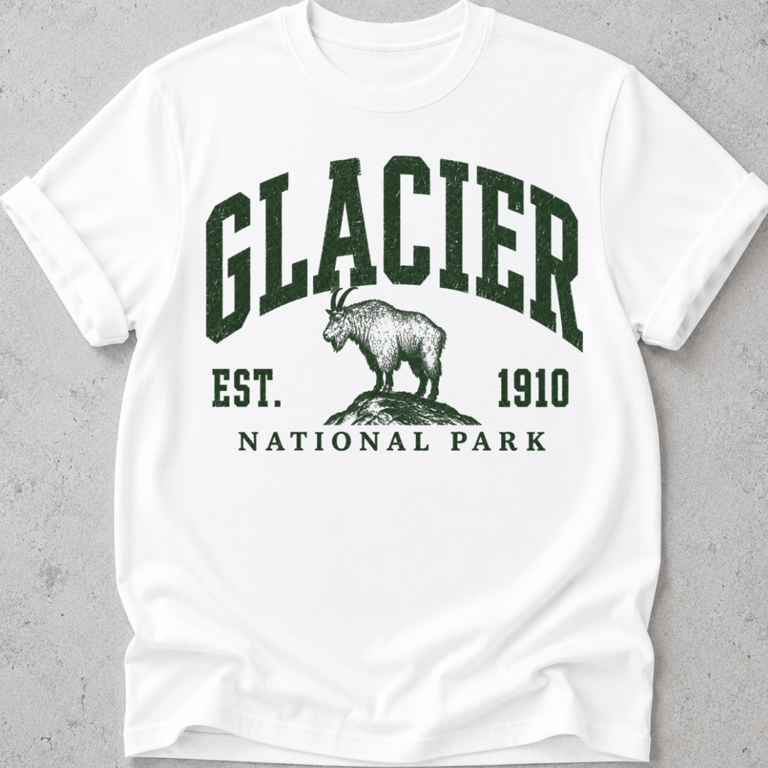 Glacier Collegiate T-Shirt