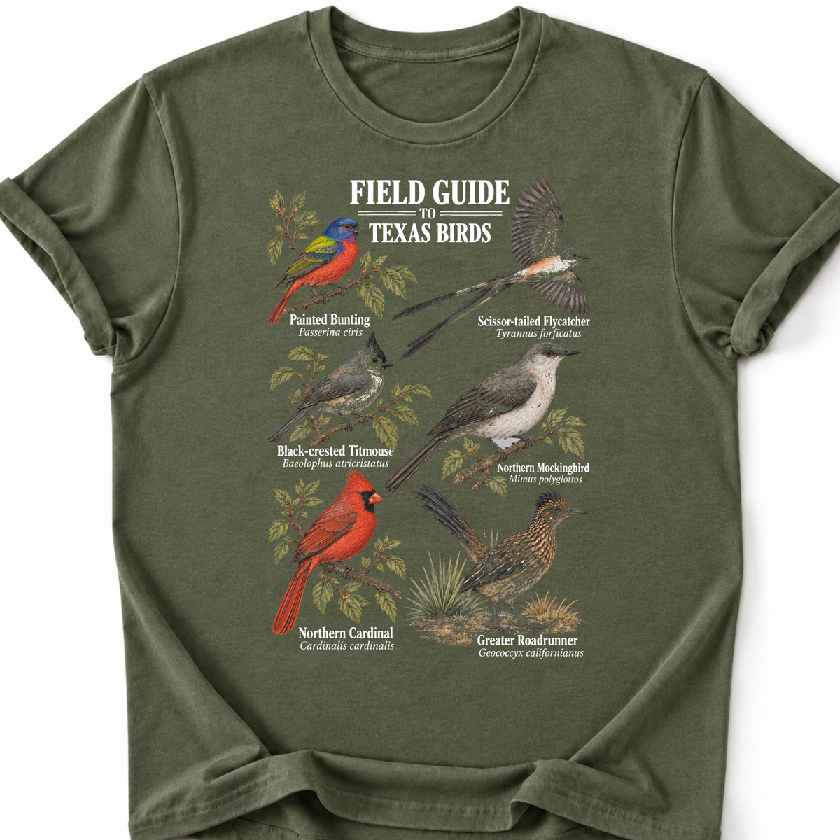 Texas Birds T-shirt