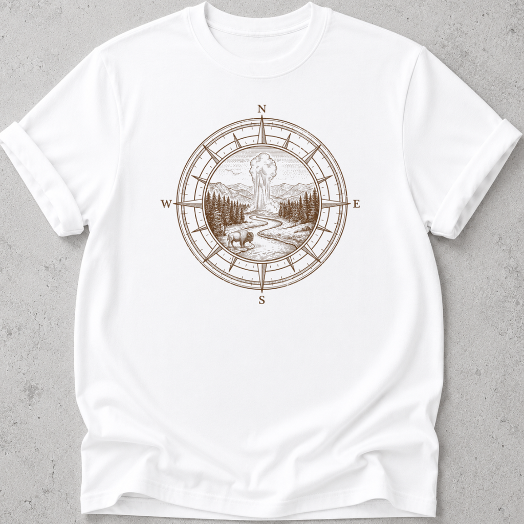 Yellowstone Compass T-shirt