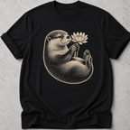 Otter and Water Lily T-shirt