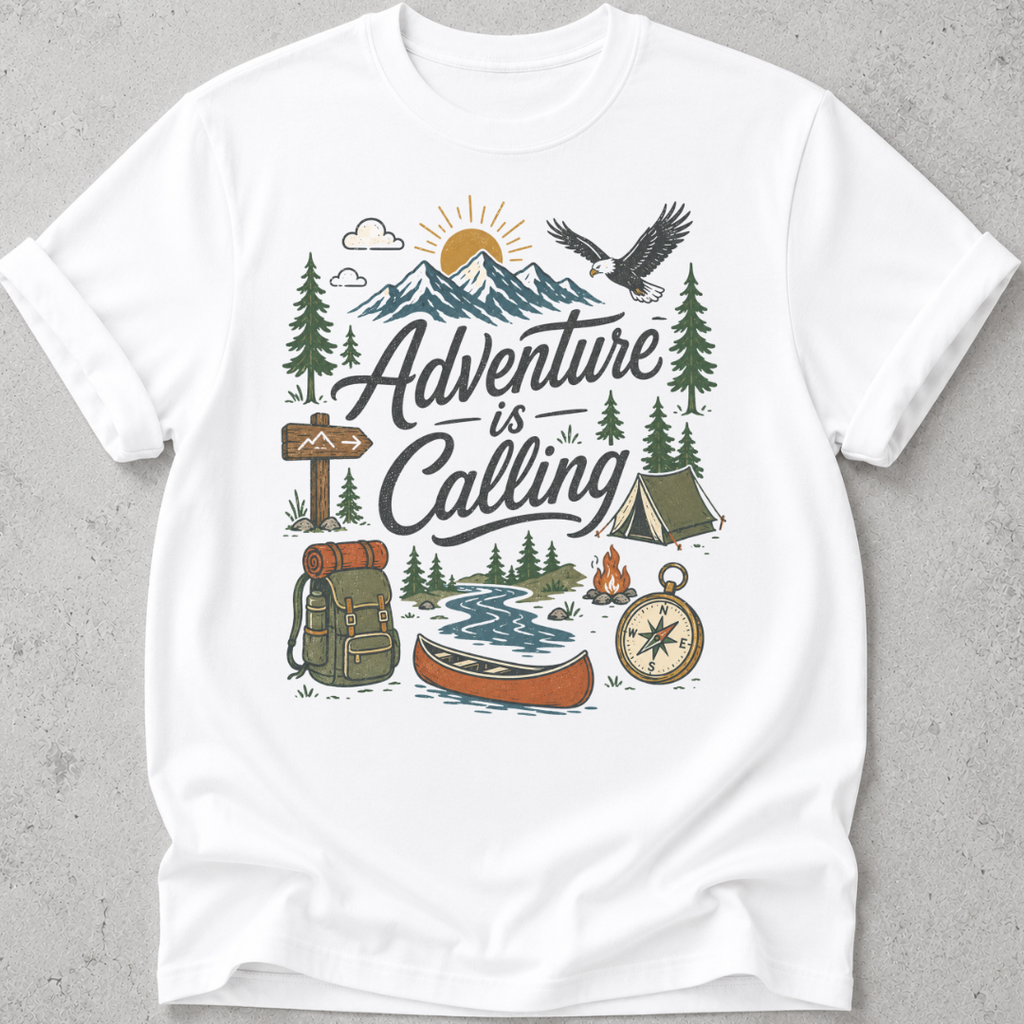 Adventure is Calling T-shirt