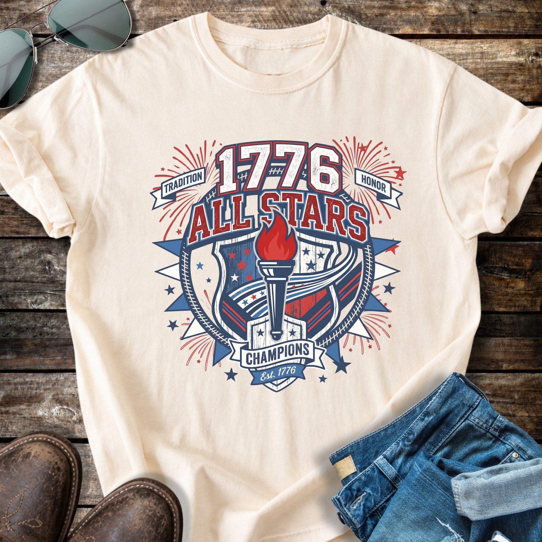 1776 All Stars  T-shirt