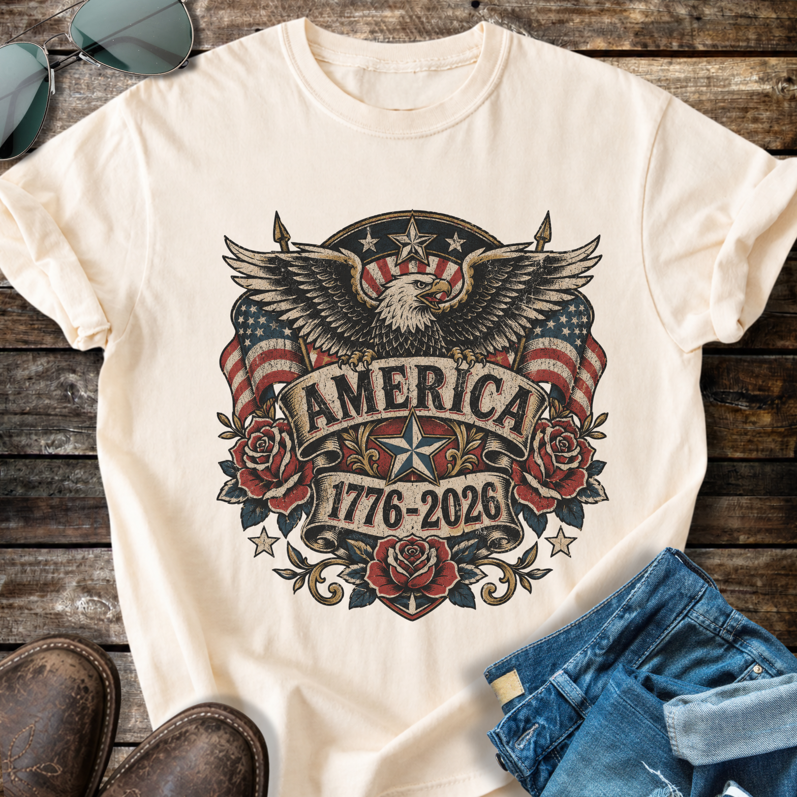 USA Rose 250 T-Shirt