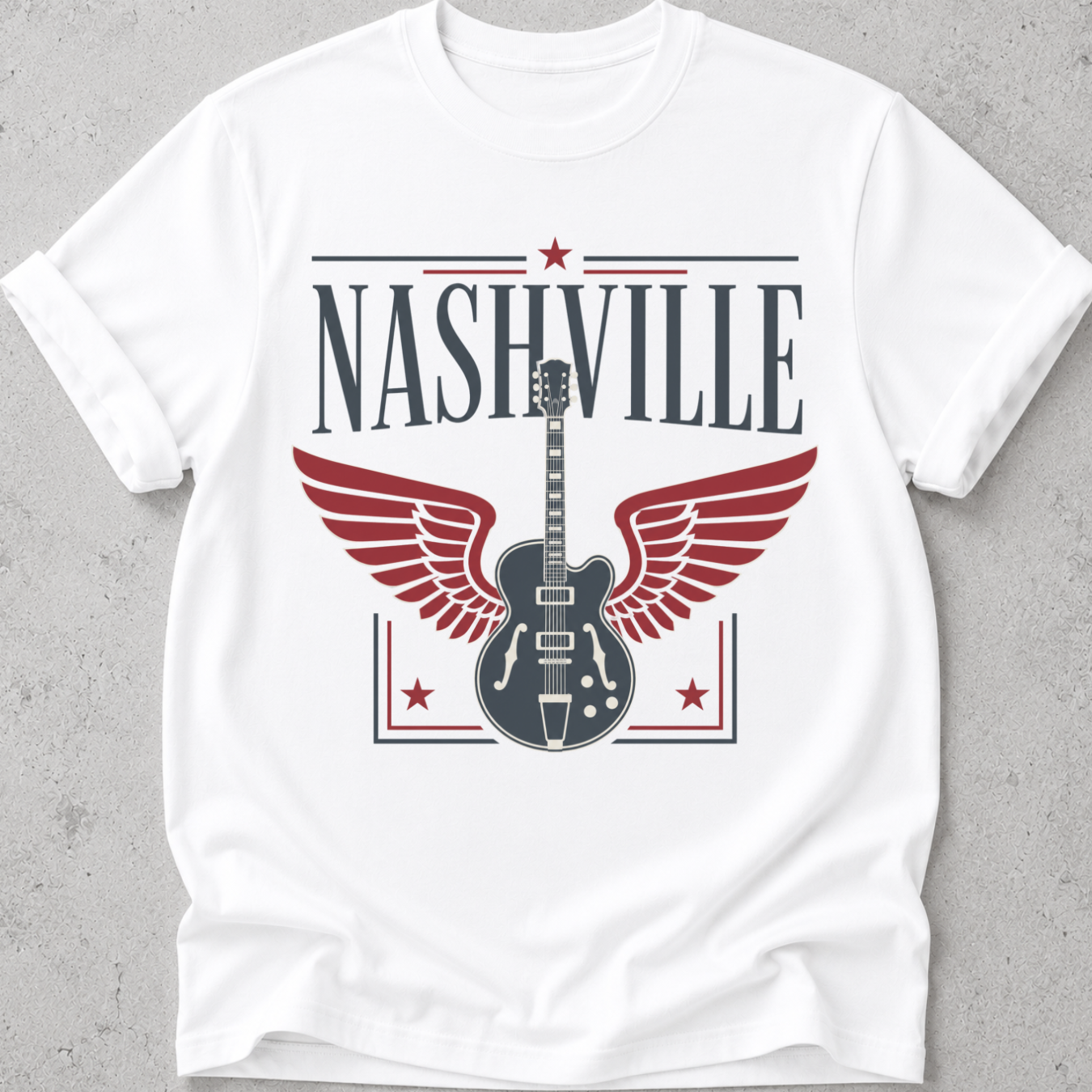 Nashville Guitar T-Shirt