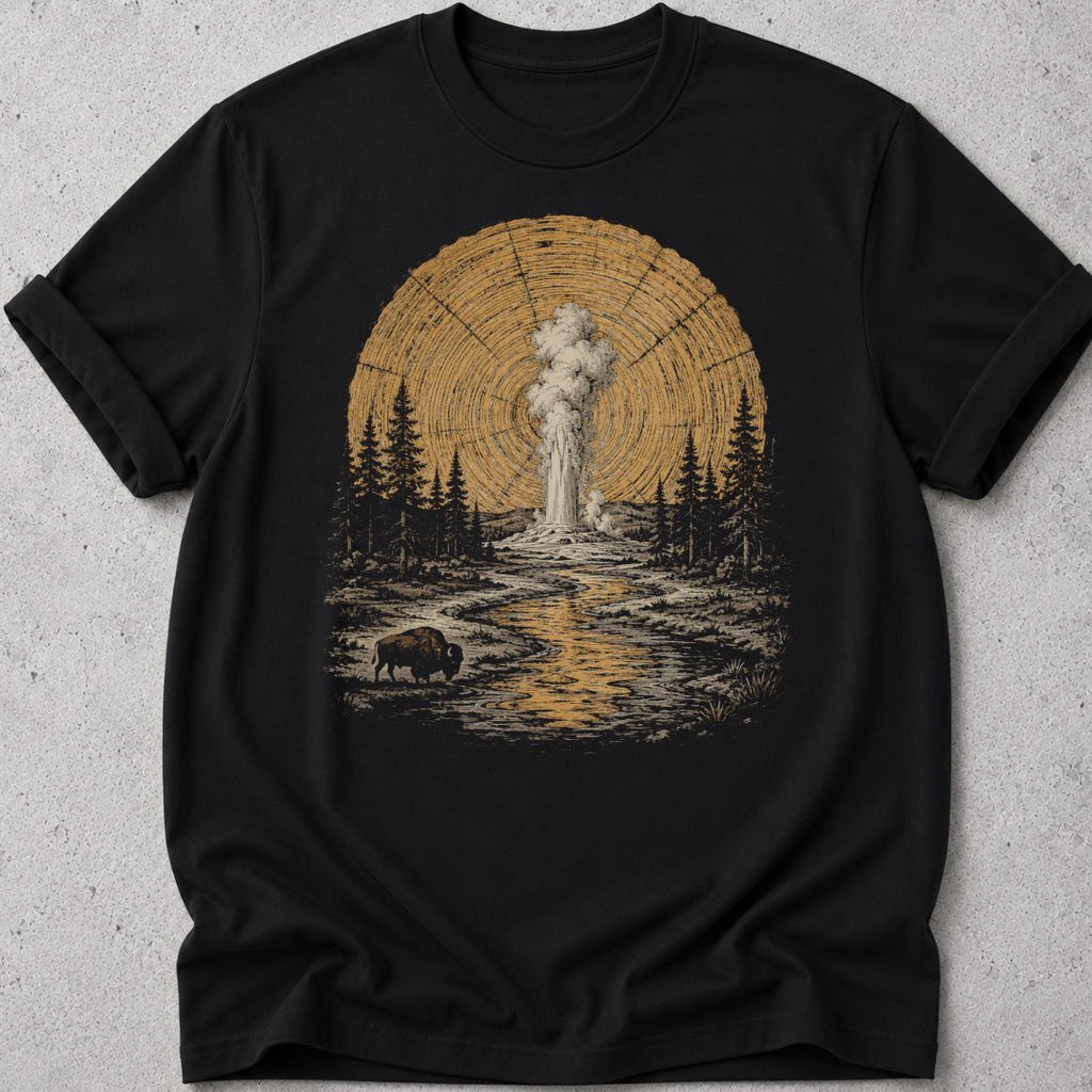 Yellowstone Wood Ring T-shirt