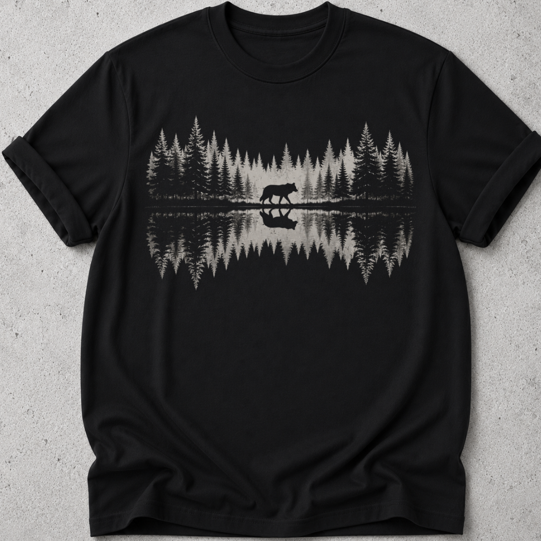 Lone Wolf  Silhouette T-shirt