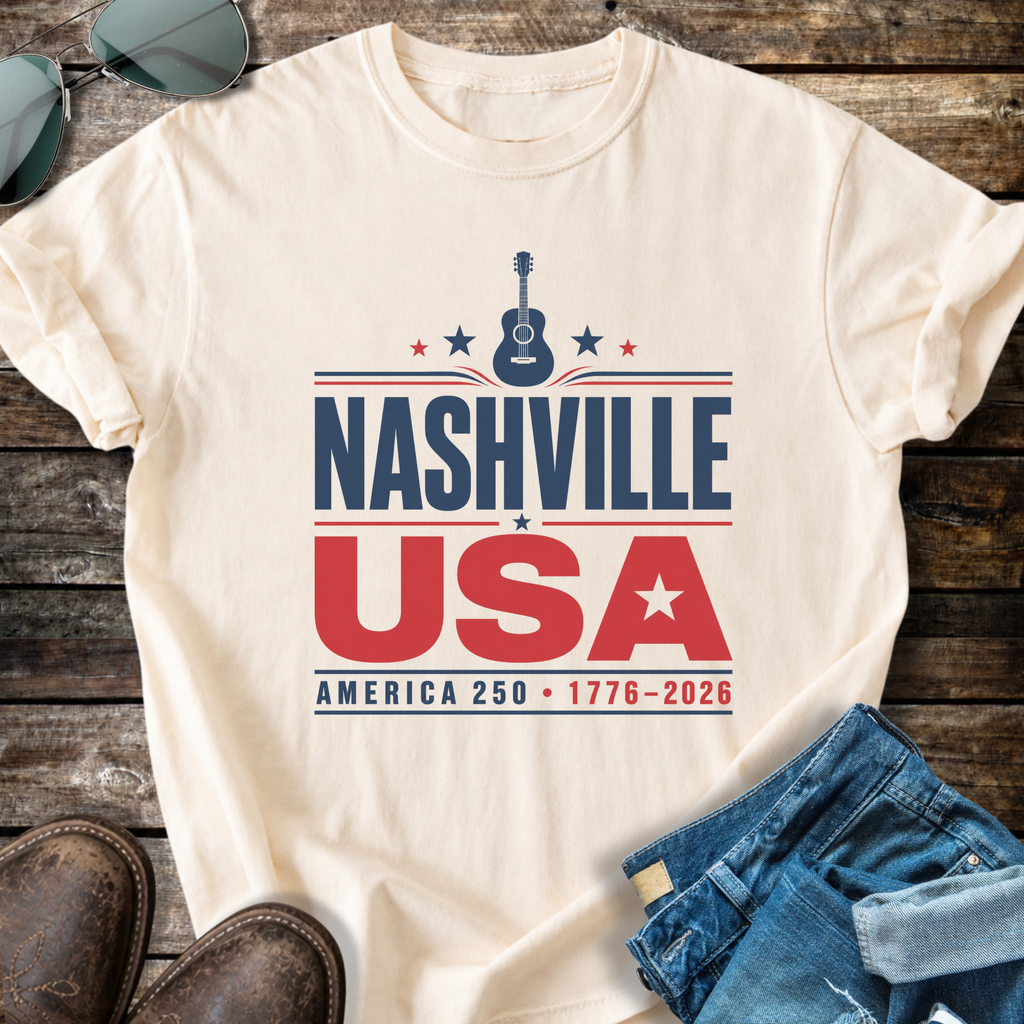 Nashville USA Commemorative  T-Shirt