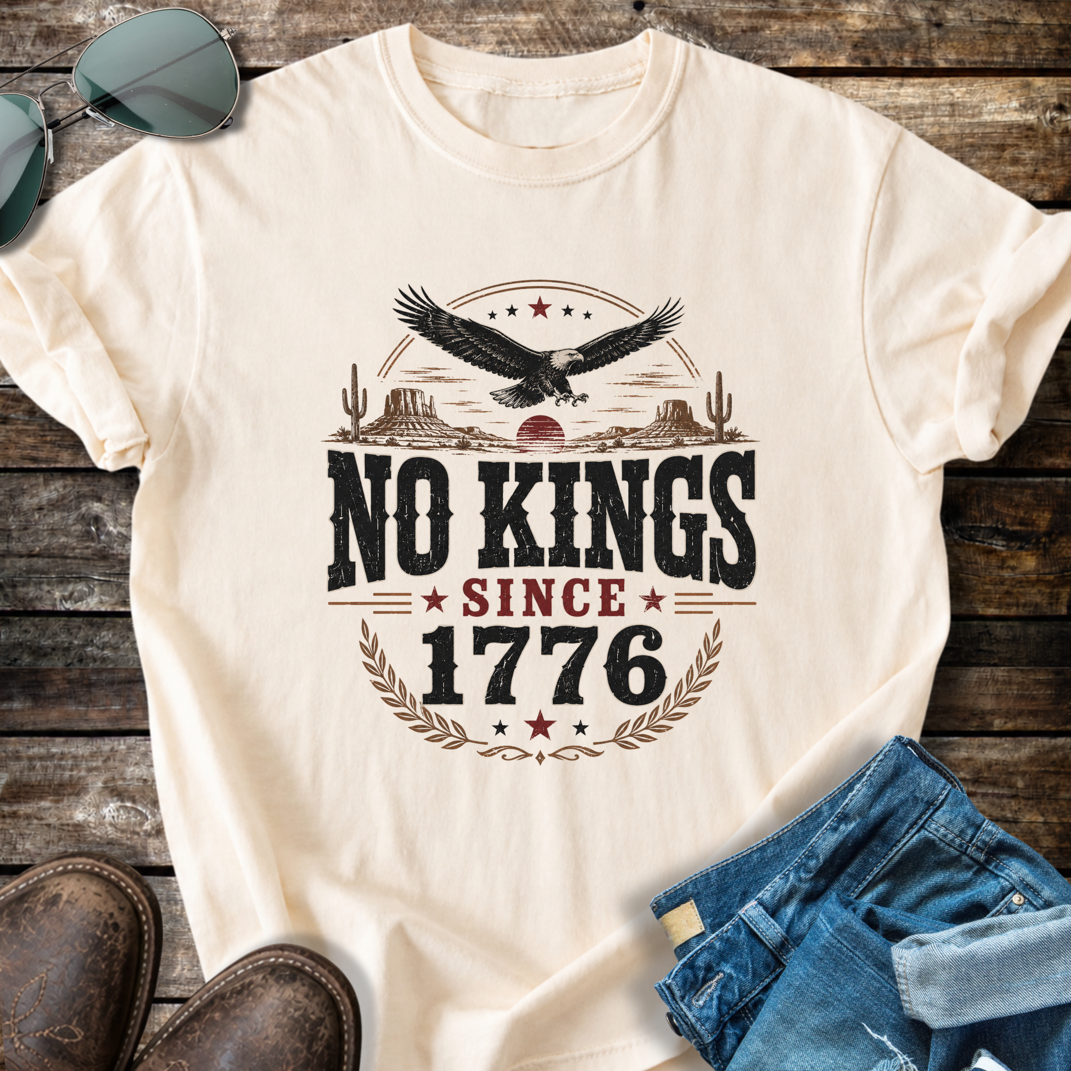 No King  Eagle T-shirt