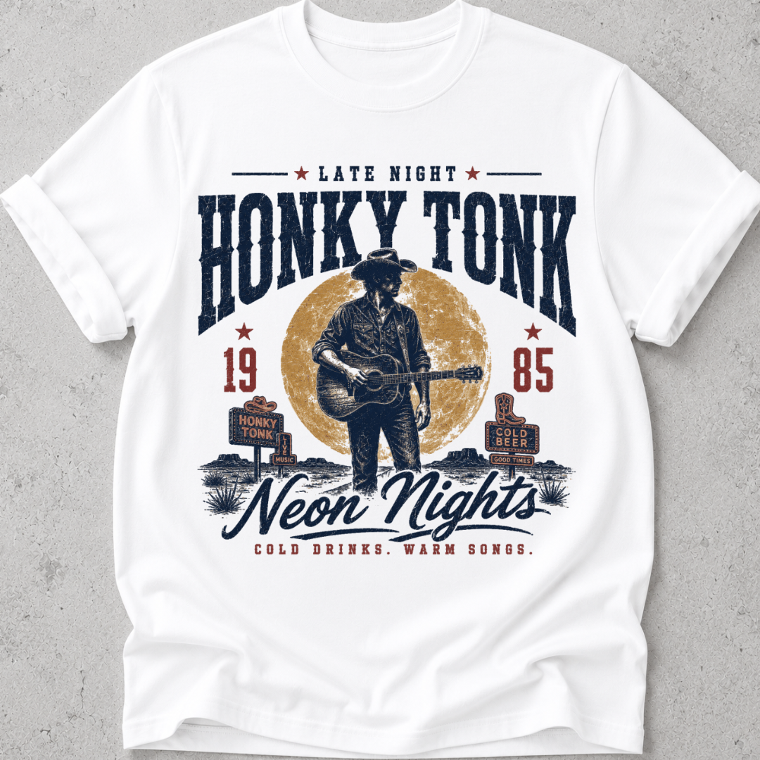 Honky Tonk Late Night Music T-Shirt