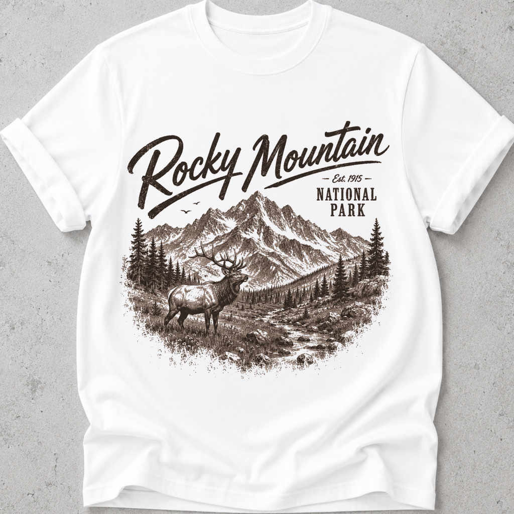 Rocky Mountain  Vintage  T-Shirt