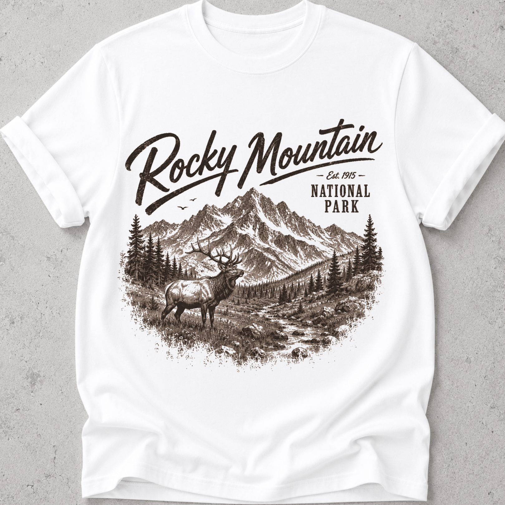 Rocky Mountain  Vintage  T-Shirt
