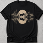 Moose Night Silhouette T-shirt