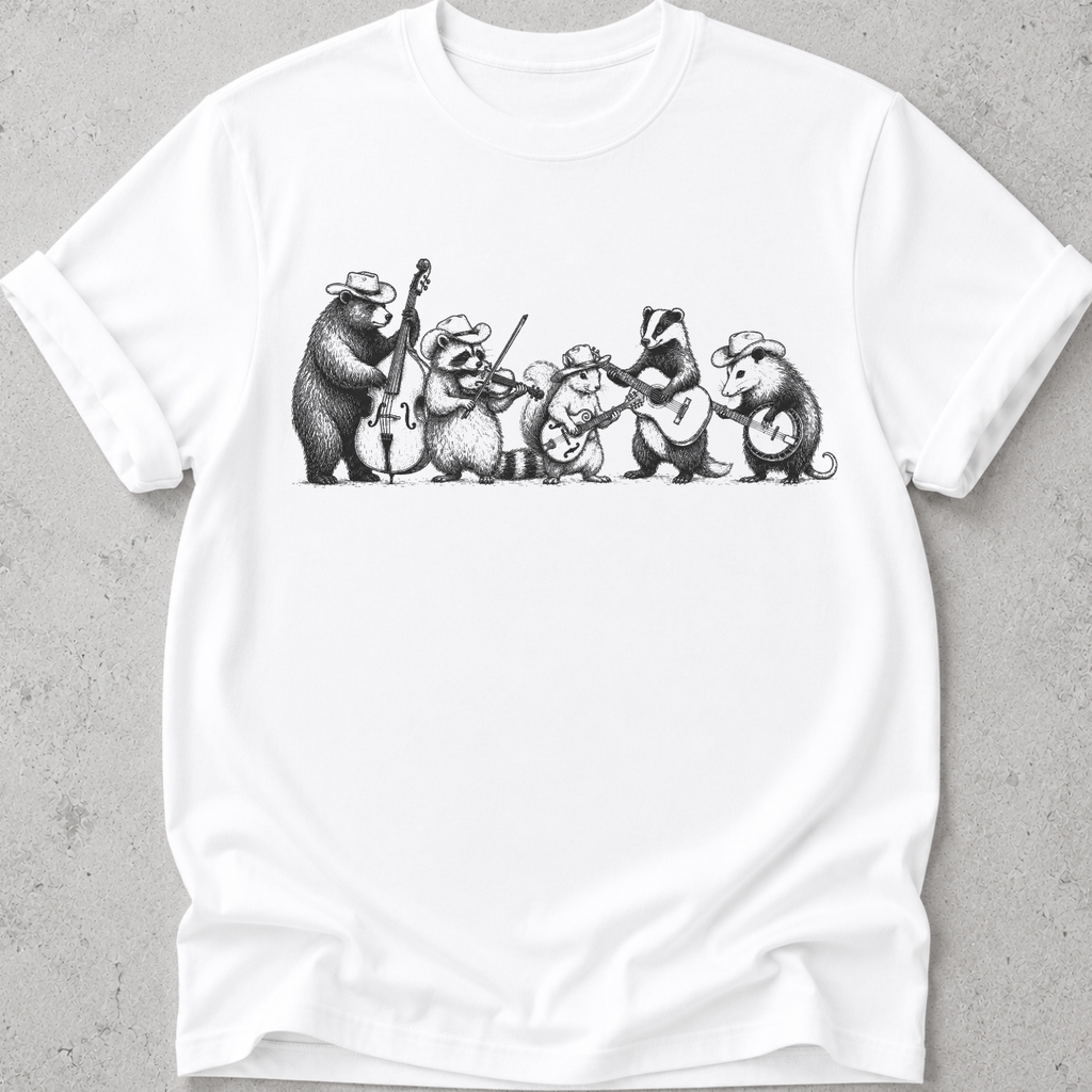 Feral Country Music Band  T-shirt