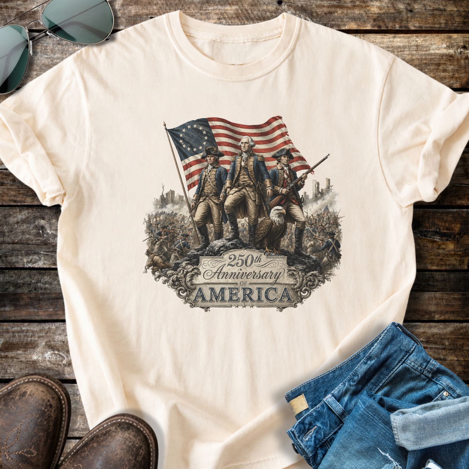 USA 250  Patriotic T-shirt