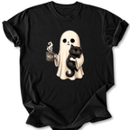 Ghost and Cat T-shirt