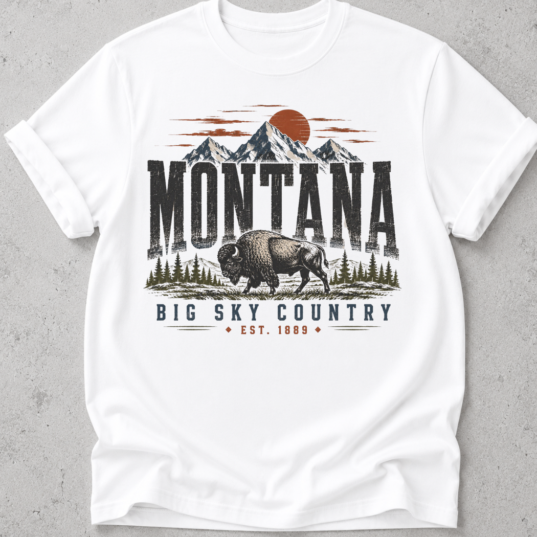 Montana Bison T-shirt