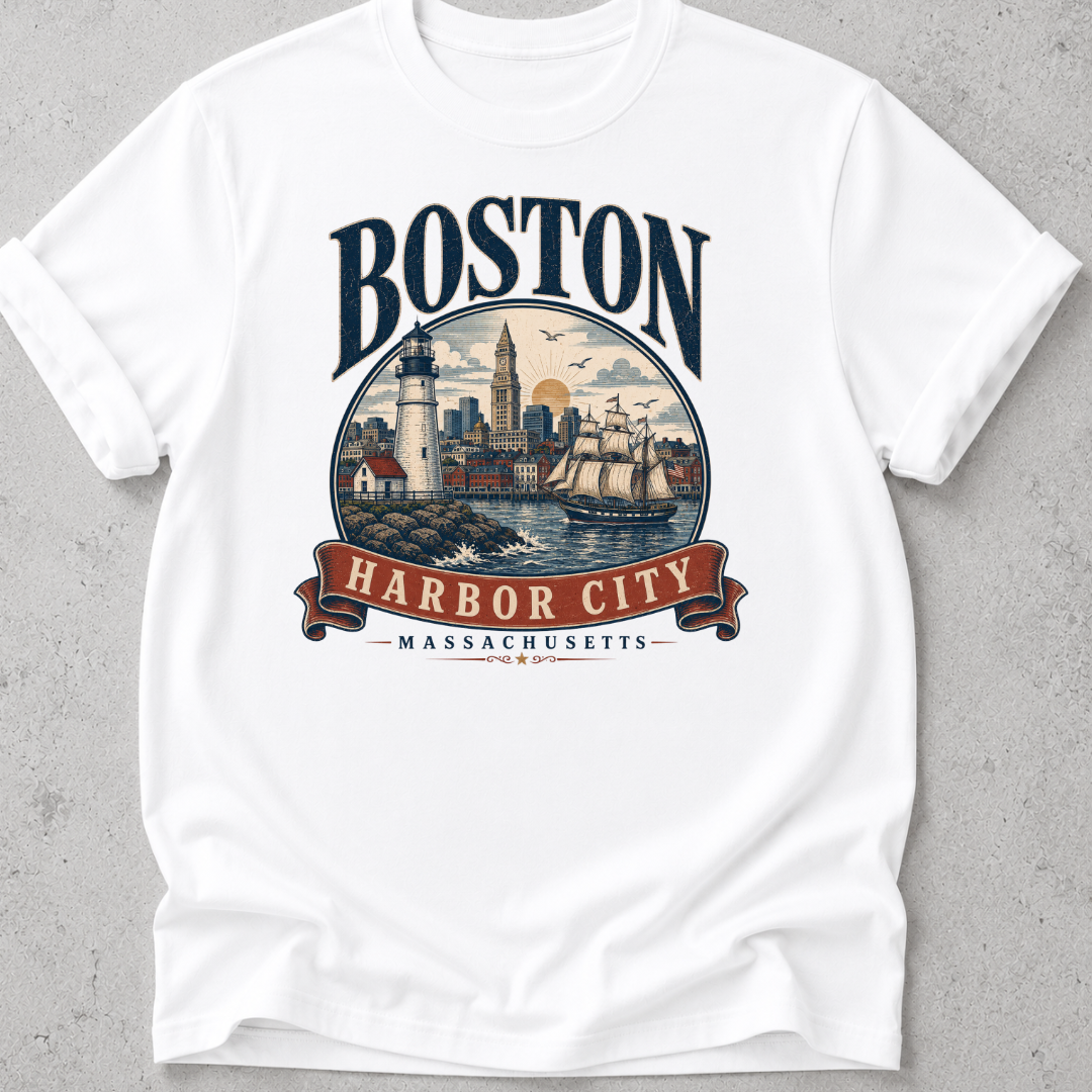 Boston Vintage Graphic T-shirt