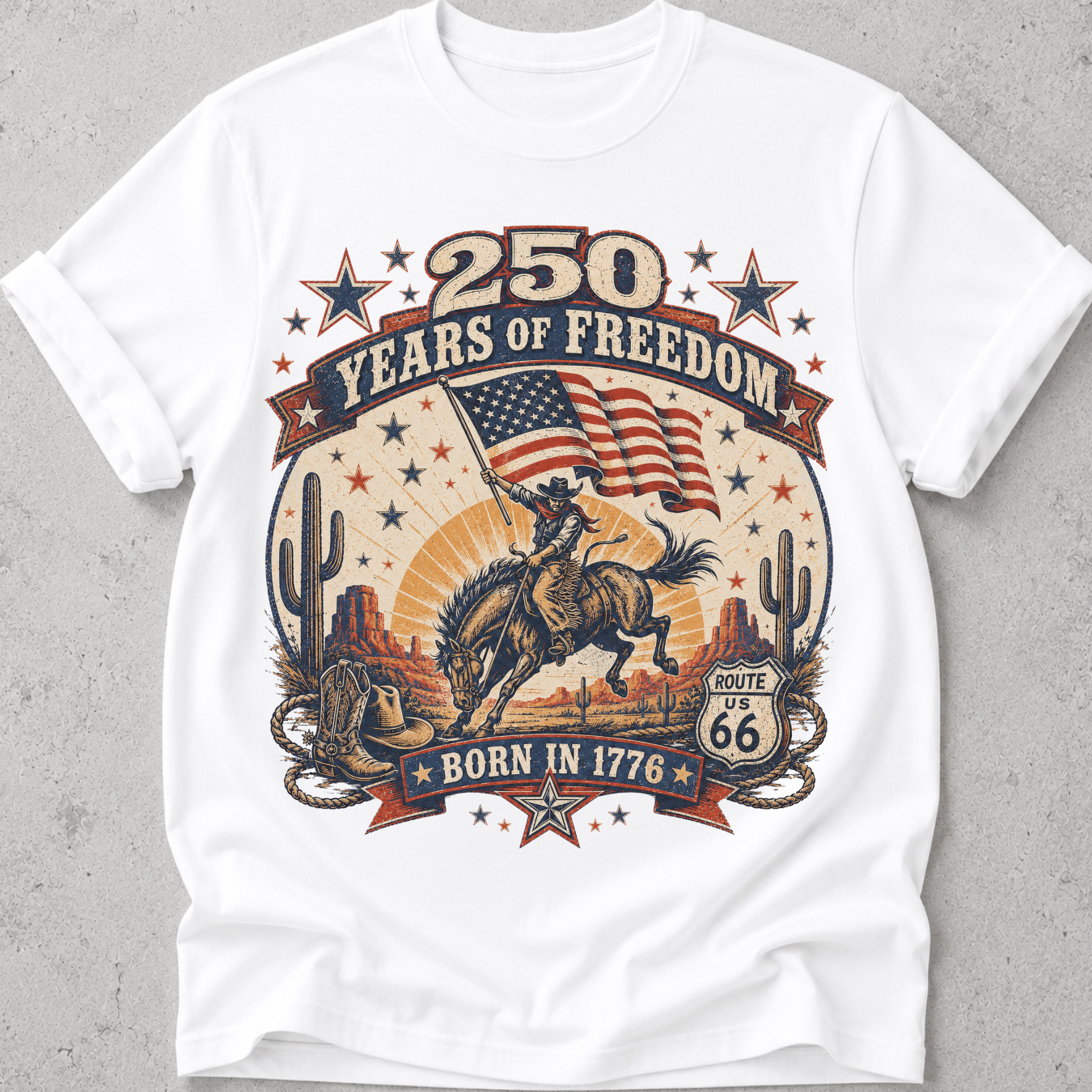 Rodeo USA  Anniversary  T-Shirt
