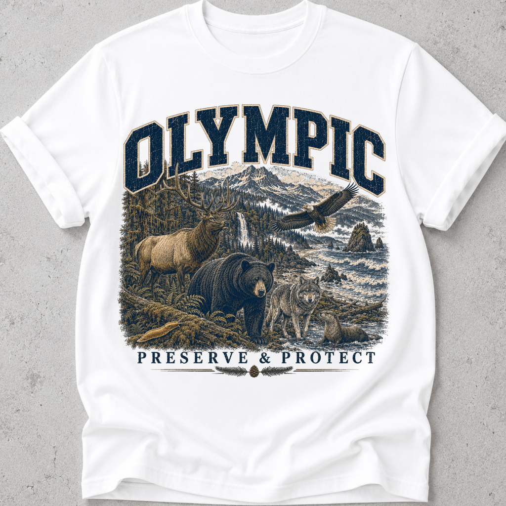 Olympic  Preserve & Protect  T-Shirt