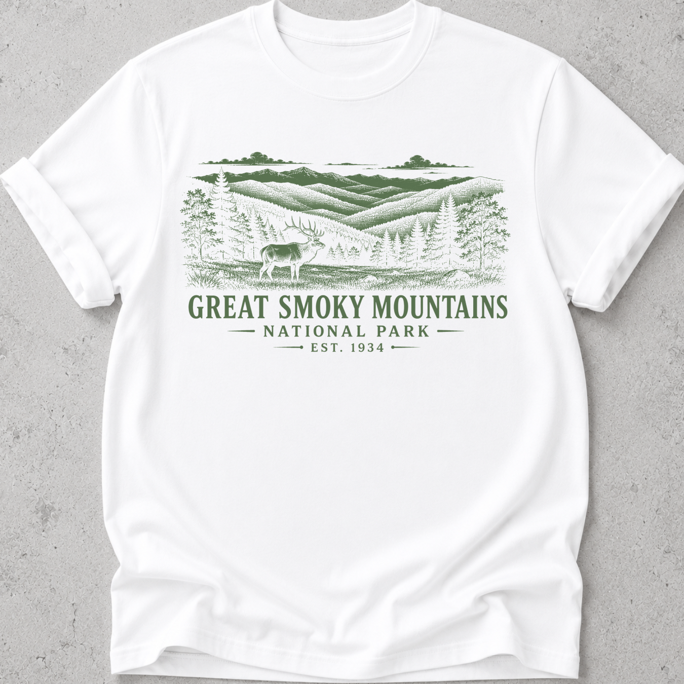 Great Smoky Mountain Elk  T-Shirt
