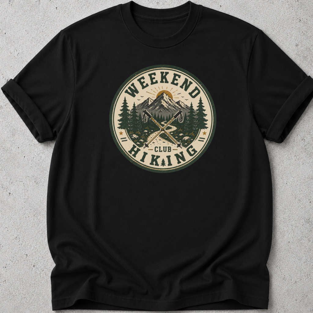 Weekend Hiking Club  T-shirt