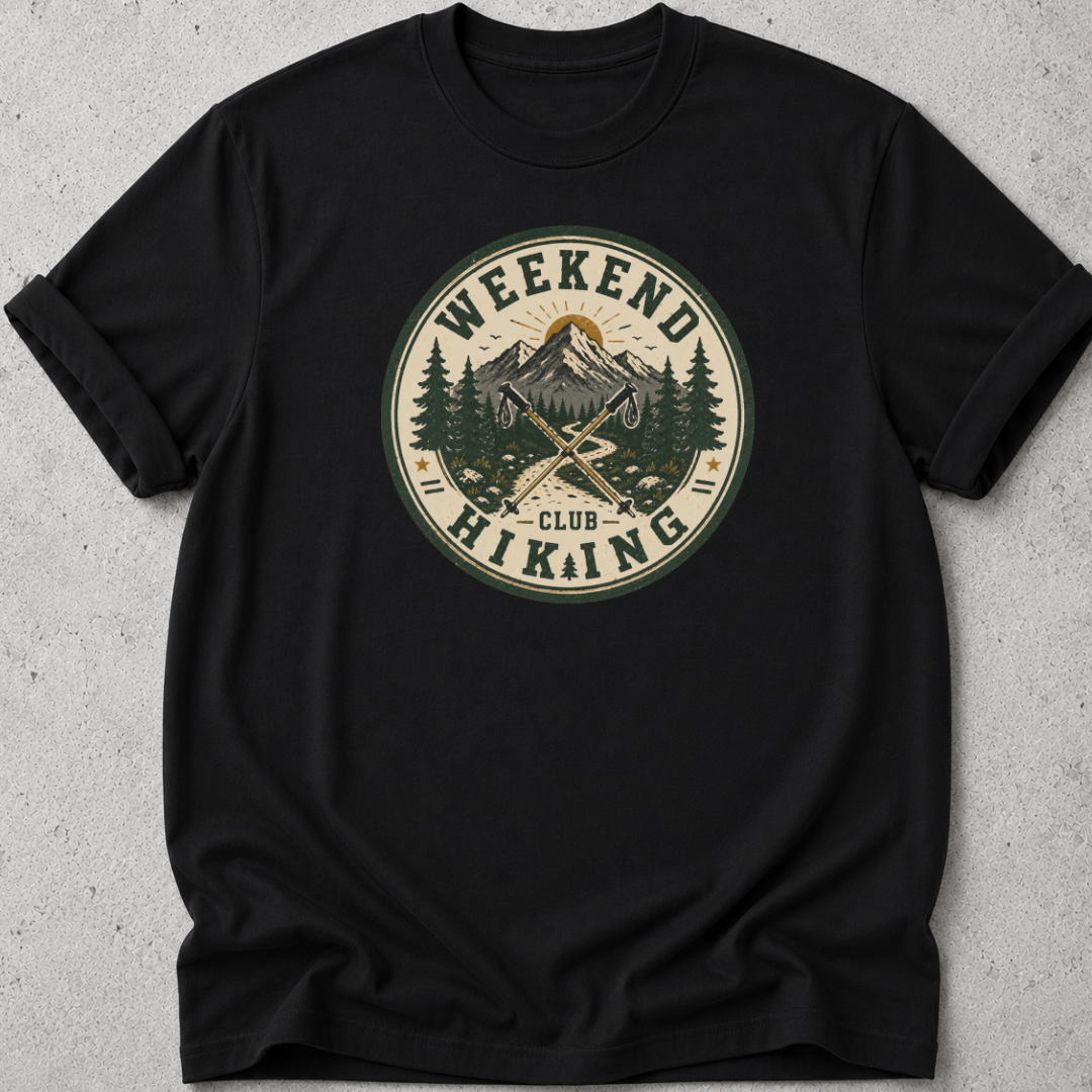 Weekend Hiking Club  T-shirt