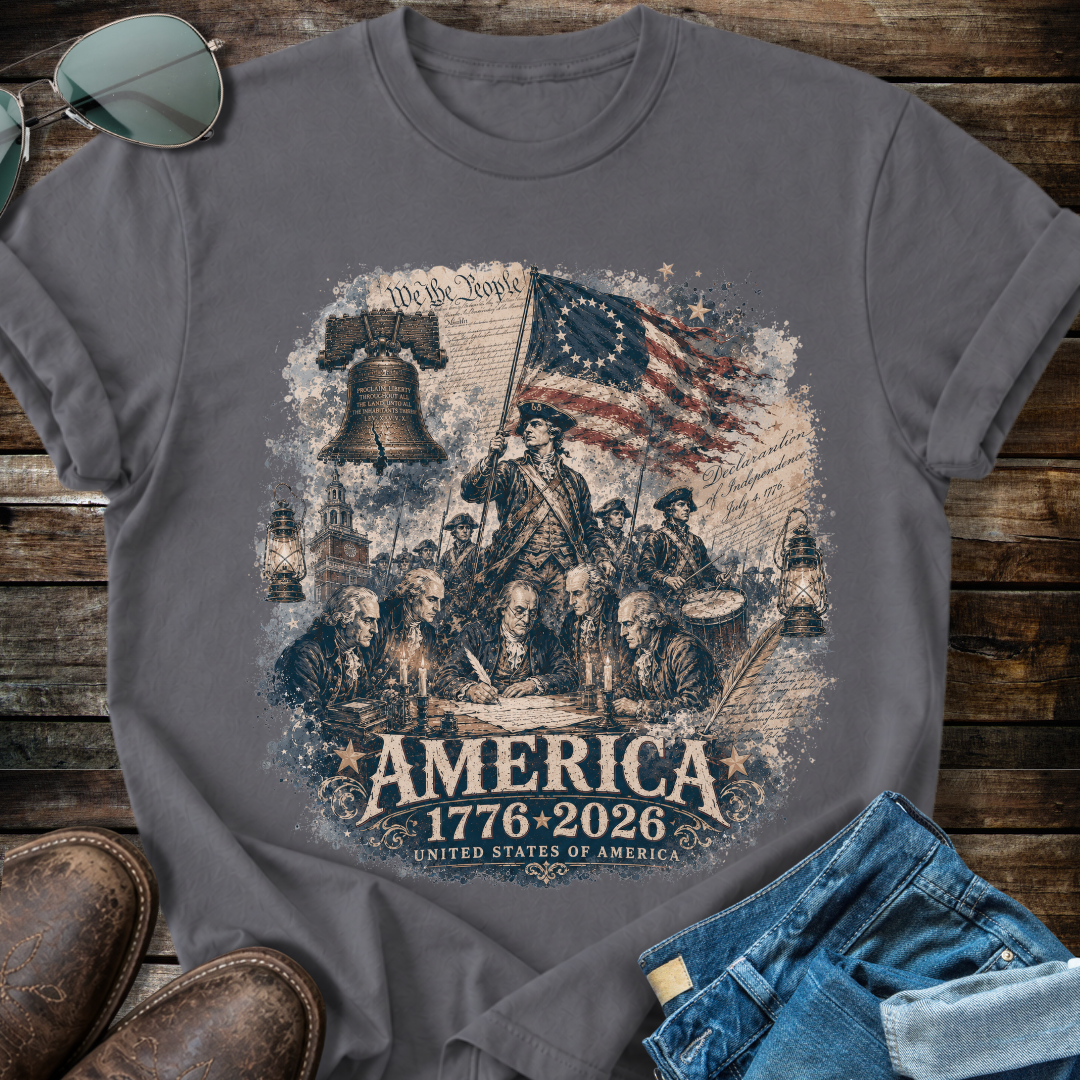 Vintage Annniversity  1776 T-Shirt