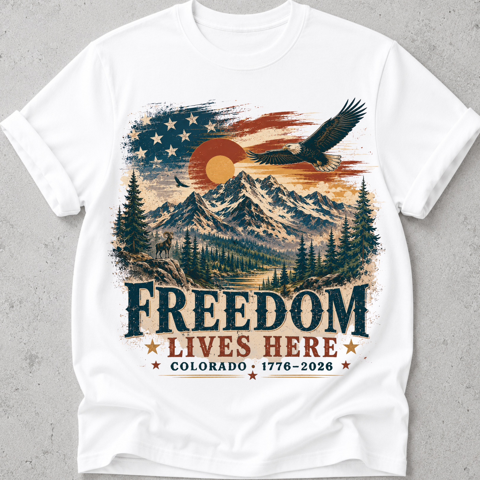 Colorado  250 Anniversary T-Shirt