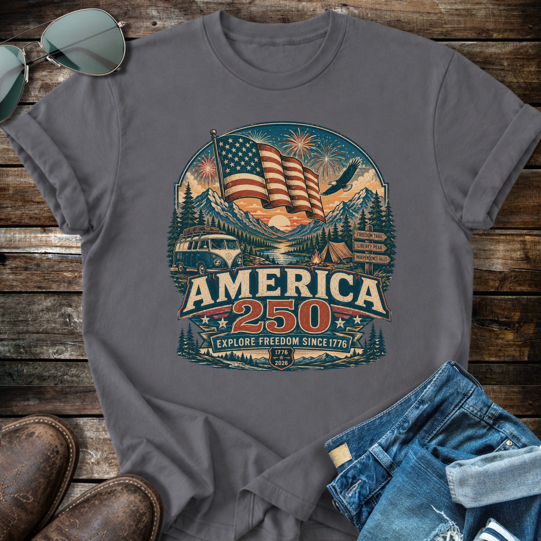 USA Outdoors Anniversary  T-Shirt