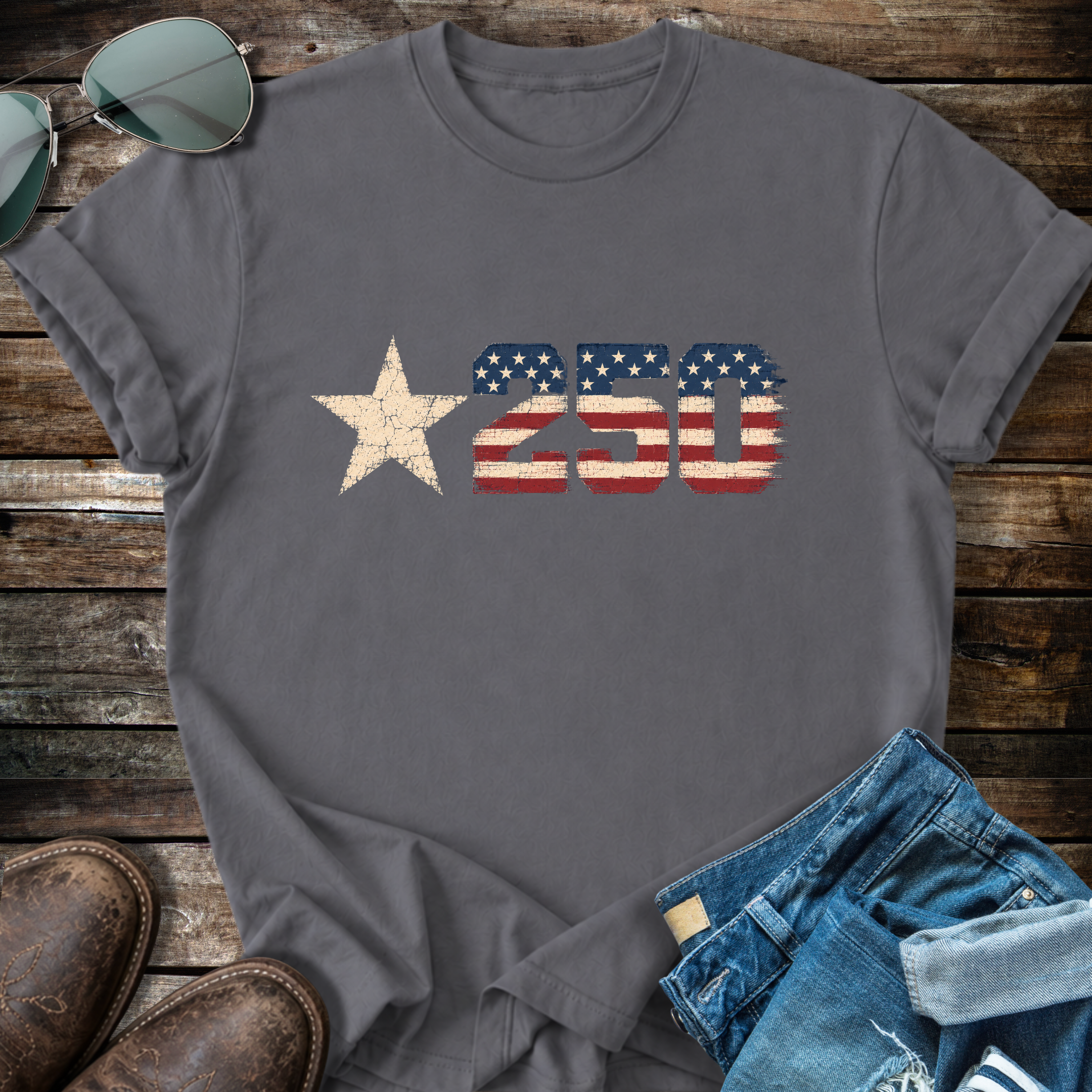 250 USA T-Shirt