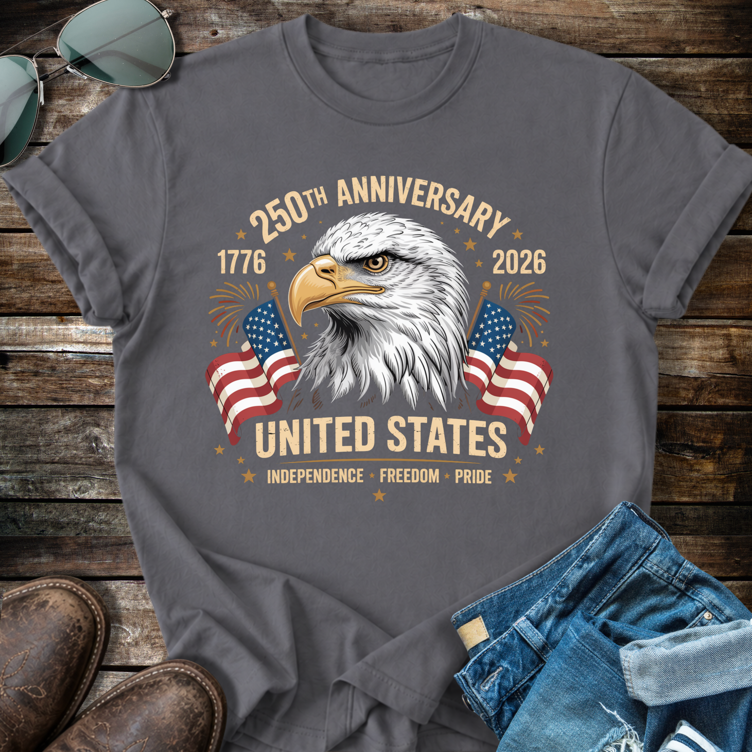Eagle 250 years  Tshirt