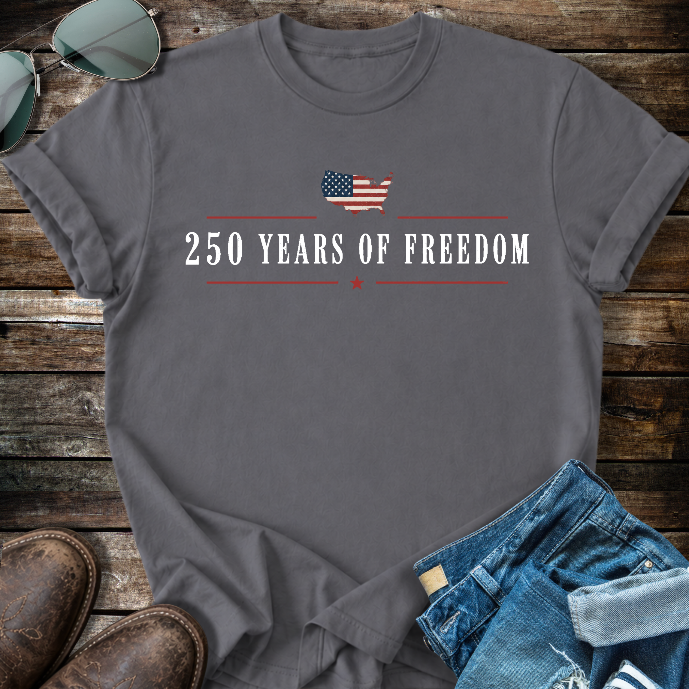 250 Years of Freedom T-shirt