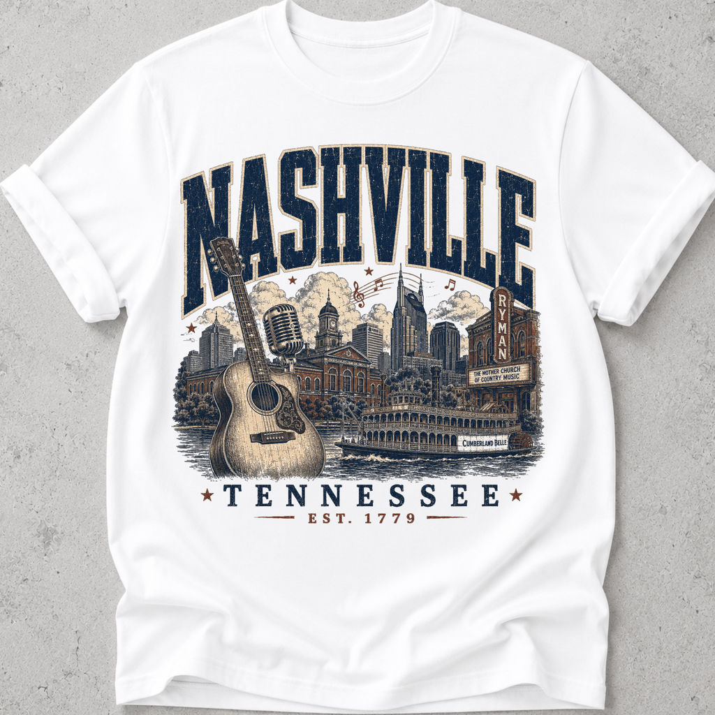 Nashville Cityscape  T-Shirt