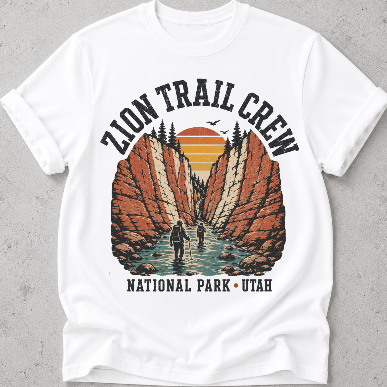Zion National Park  Trail Crew  T-Shirt