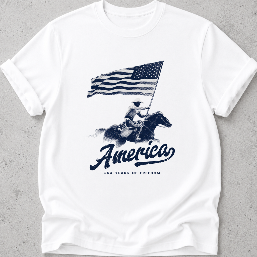 Patriotic Cowboy T-Shirt