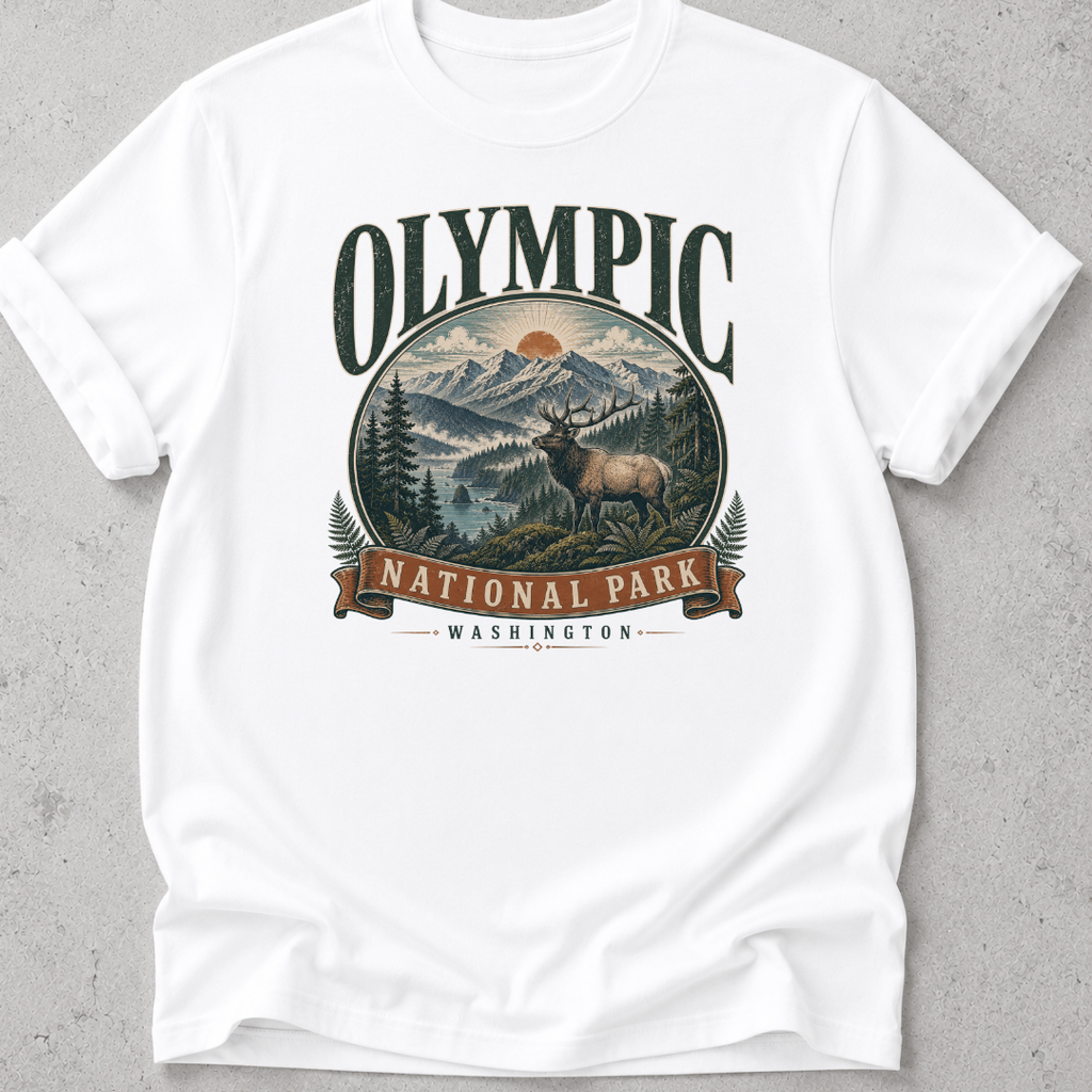 Olympic Vintage Graphic T-Shirt