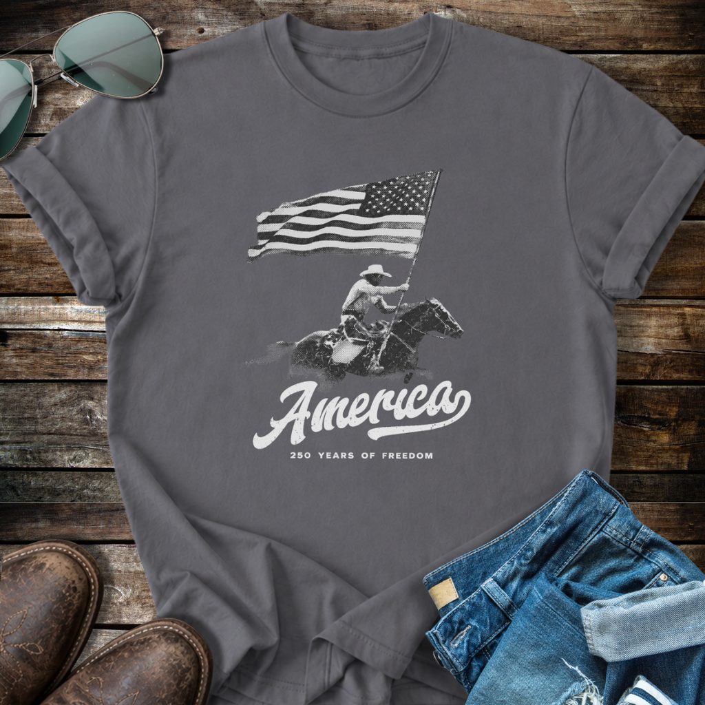 Patriotic Cowboy T-Shirt