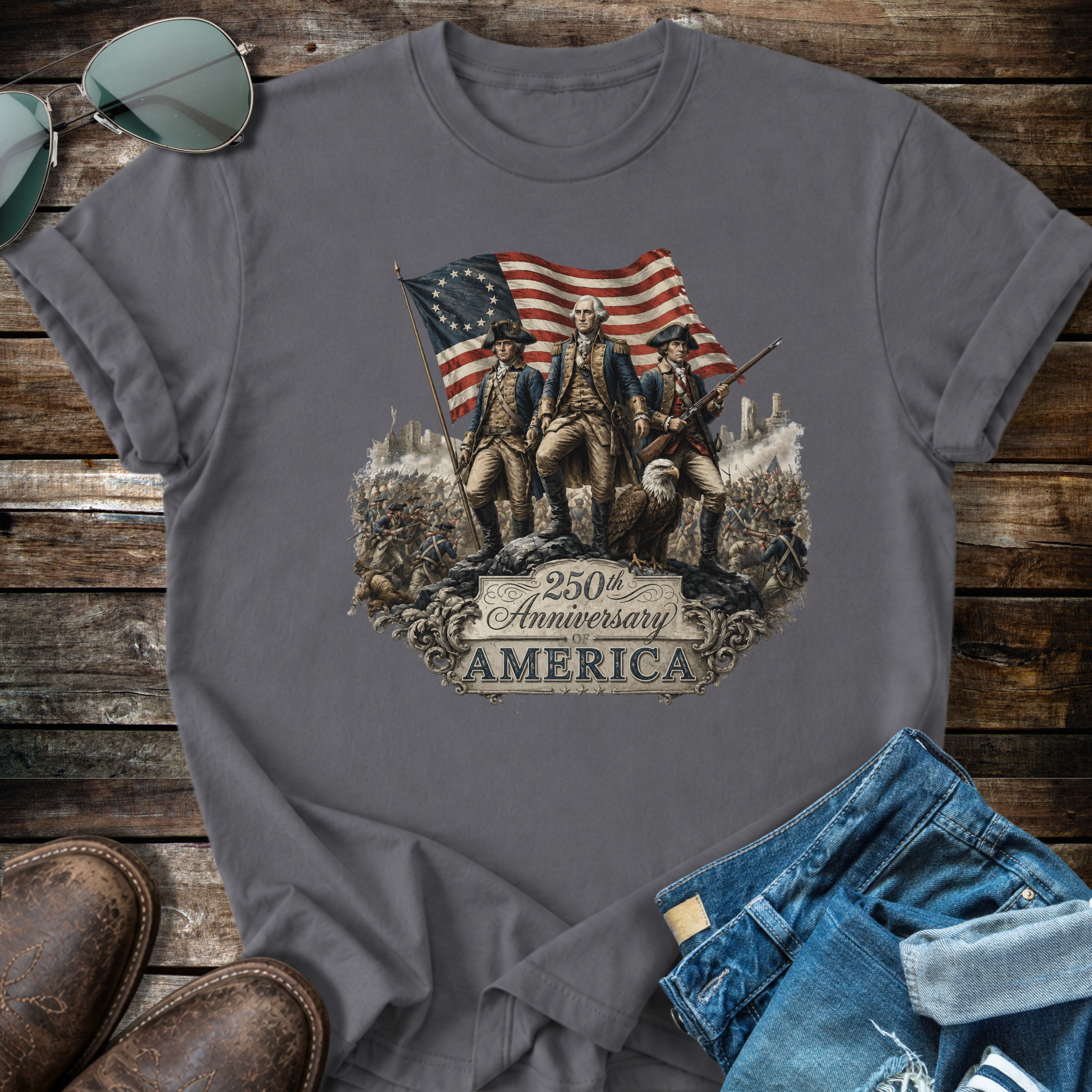 USA 250  Patriotic T-shirt